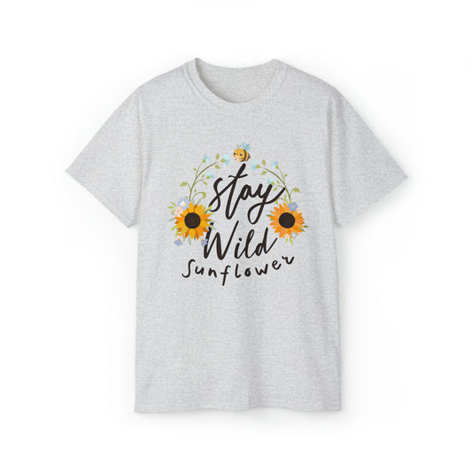 Stay Wild Sunflower Tee
