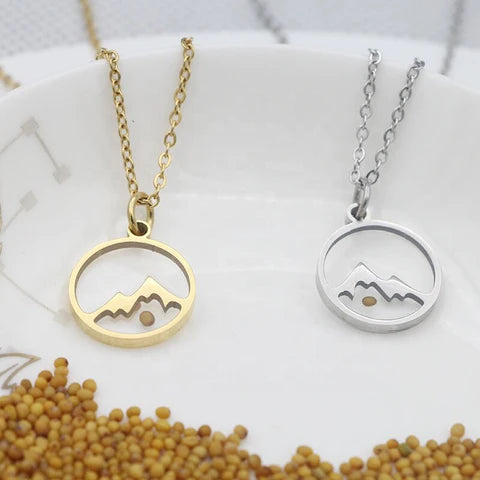 Faith Can Move Mountains - Mustard Seed Necklace