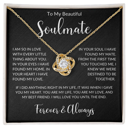 Soulmate  - Every Little Thing 2- Love Knot - Black