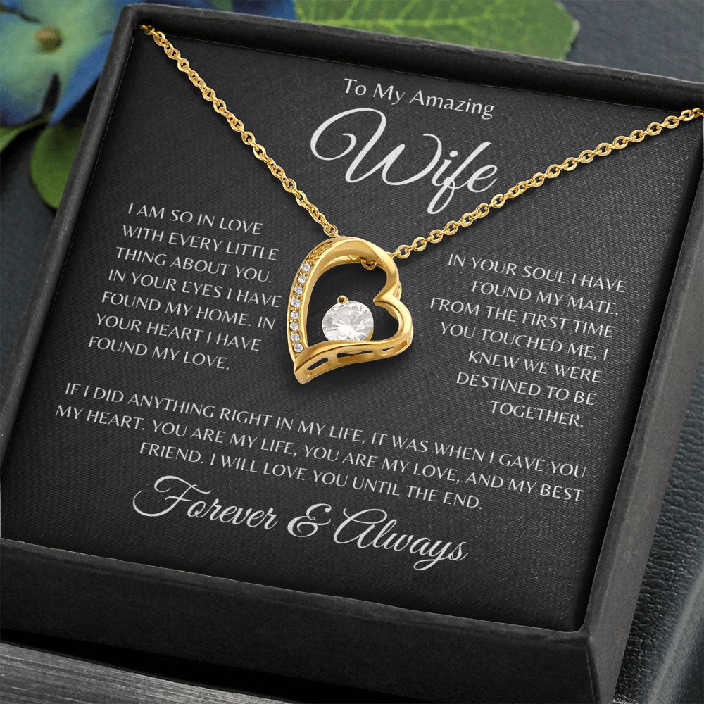 To My WIfe - Every Little Thing v2 - Forever Love - Black