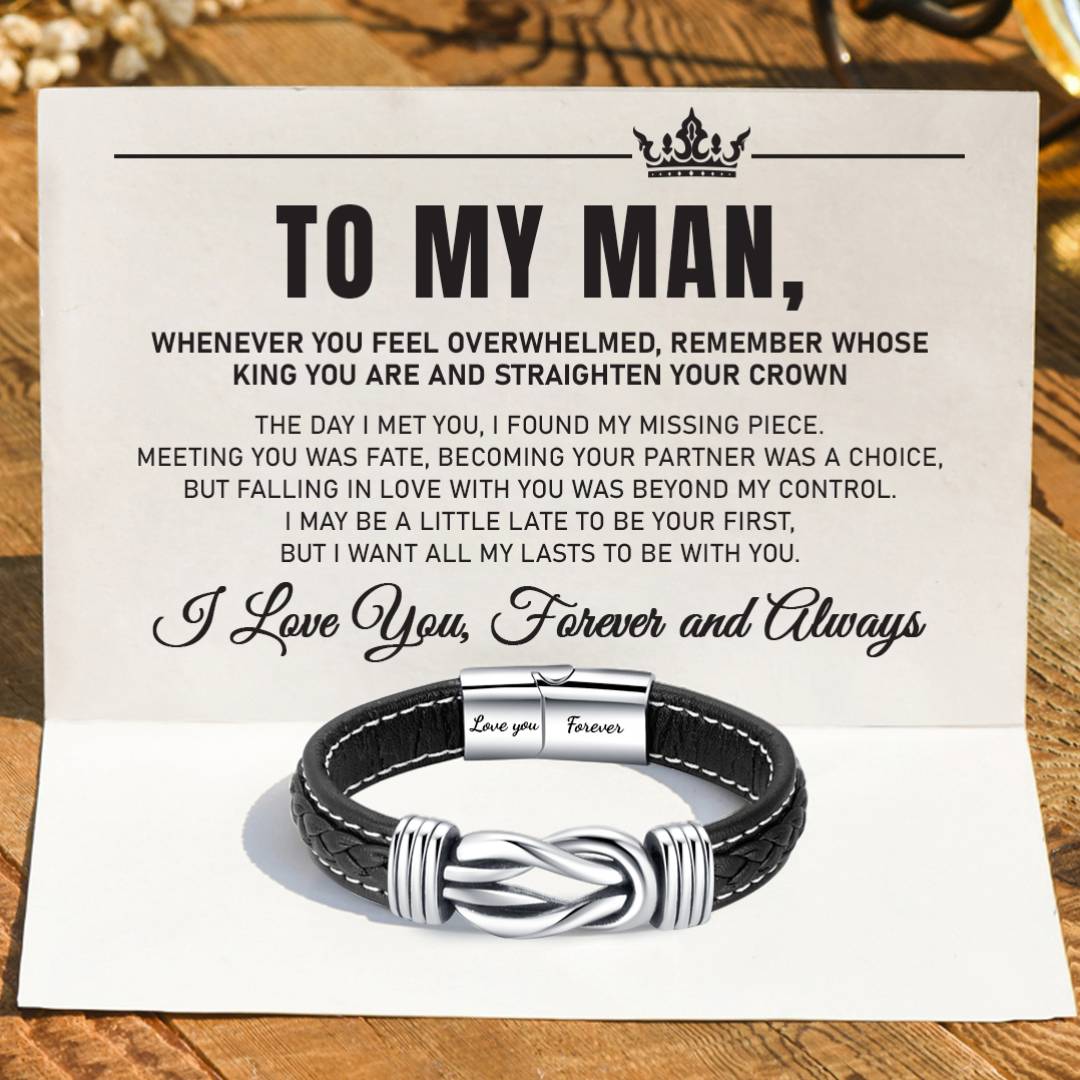 Eternal Bond Men’s Valentine Bracelet